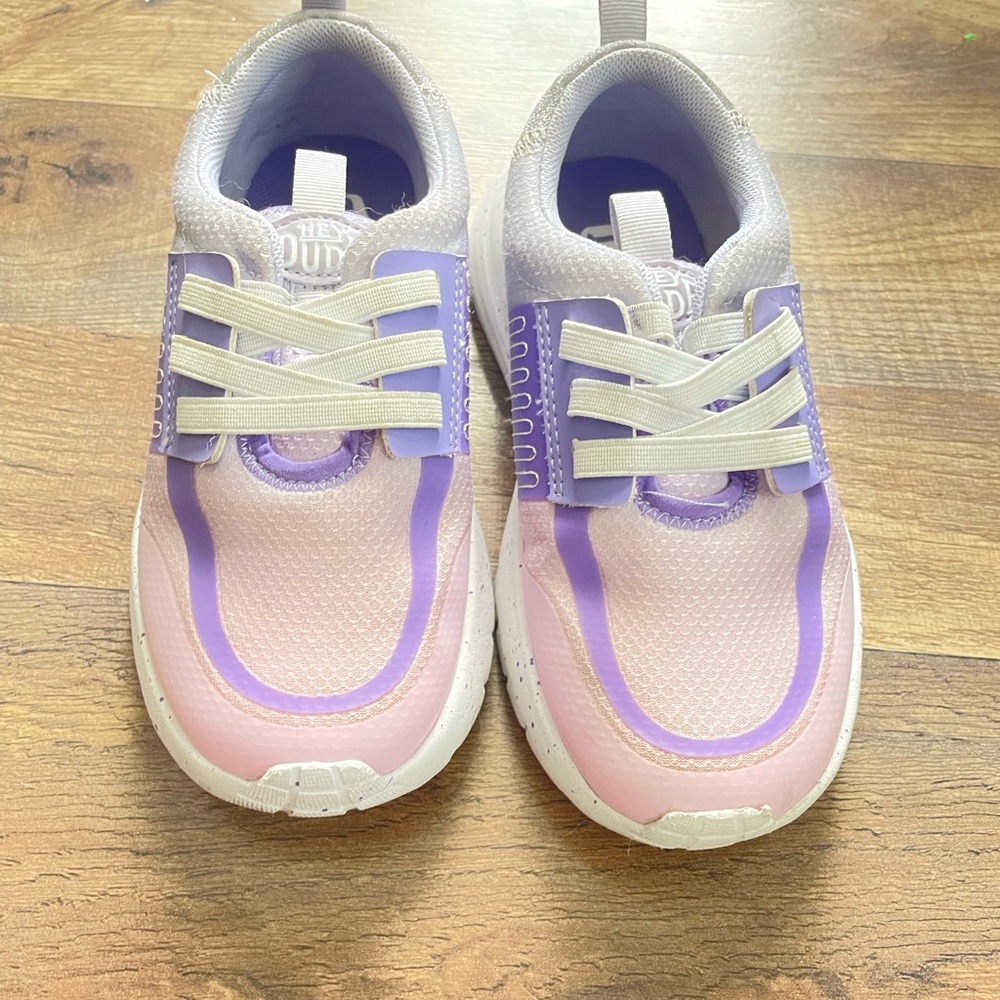 Hey Dude Girls Sneakers in Pink and Purple